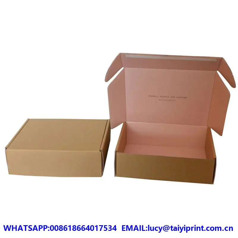 Custom wholesale corrogated postal box