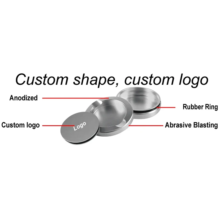 [CUSTOM] Empty Snus Cans Snus Box with Aluminum Material and Anodized Finish Portable Individuelle Snusdosen