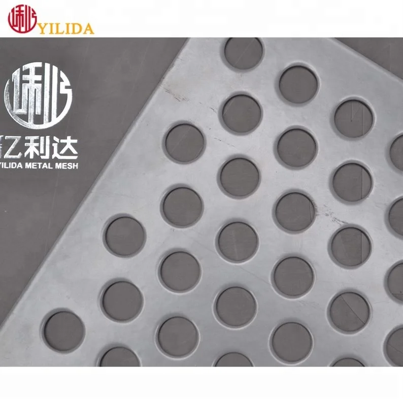 Aluminium perforated metal mesh for high-way/ railway protective fence