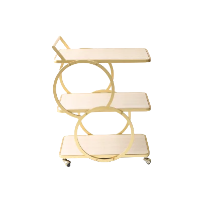 Оптовая продажа с завода Golden Arts, современная домашняя мебель, столовая, искусственная кожа, металл, столовая машина с универсальным колесом