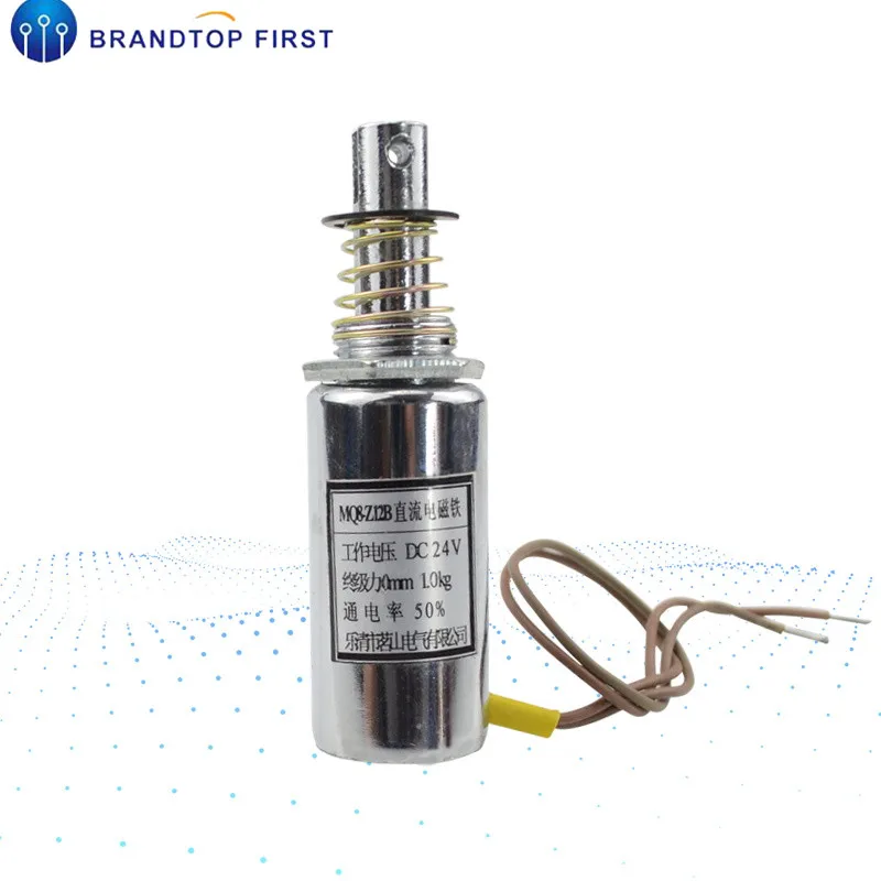 MQ8-Z12B DC 12V 24V 0 мм 1 кг пуш-ап Дайя tinggi basah-katup электромагнитный elektromagnet