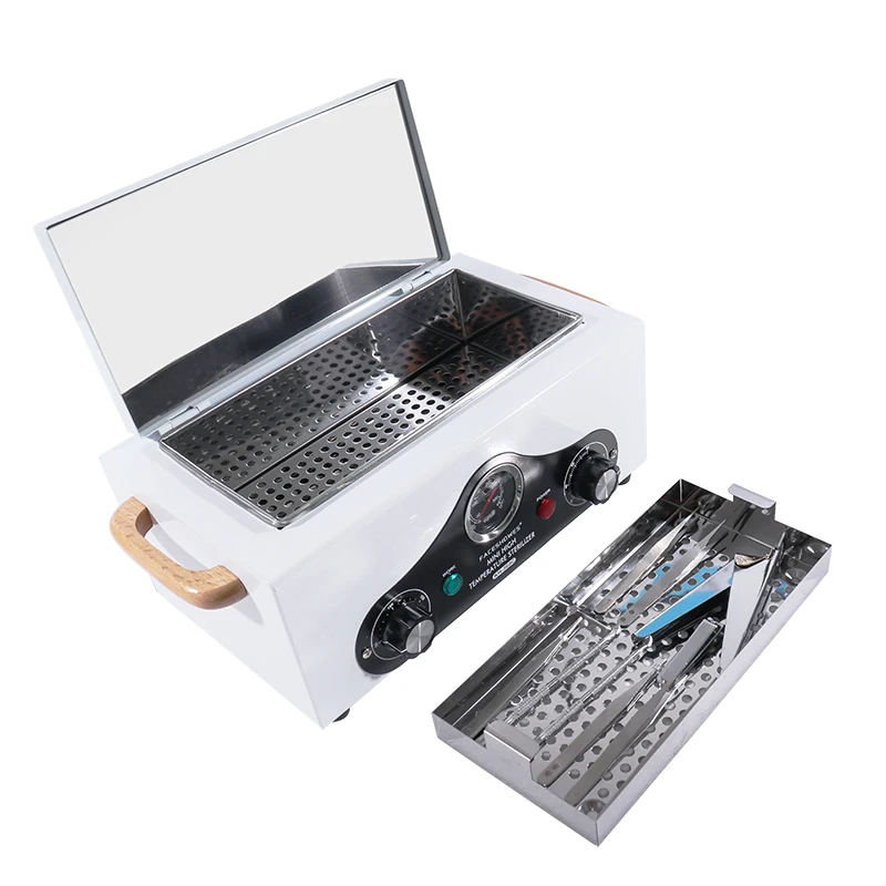 360 Degree High Temperature Disinfection Portable Sterilizer Box Machine for Nail Scissors Sterilizer