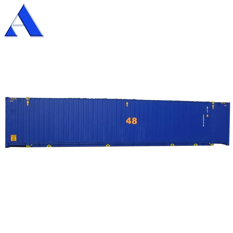 48ft 48 feet High Cube Pallet Wide Dry Cargo Sea Maritime Shipping Containers