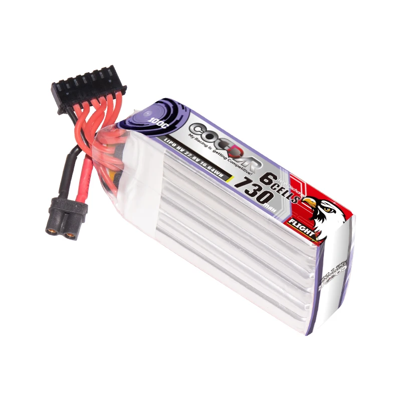 Аккумулятор CODDAR LiPo 6S 730MAH 22 8 V 100C XT30 FPV дроны высокого напряжения HV LiHV литий-полимерный RC аккумулятор