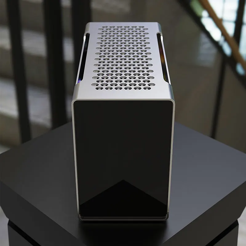  DIY установка алюминиевый корпус ITX Mini Корпус для игр и домашнего использования