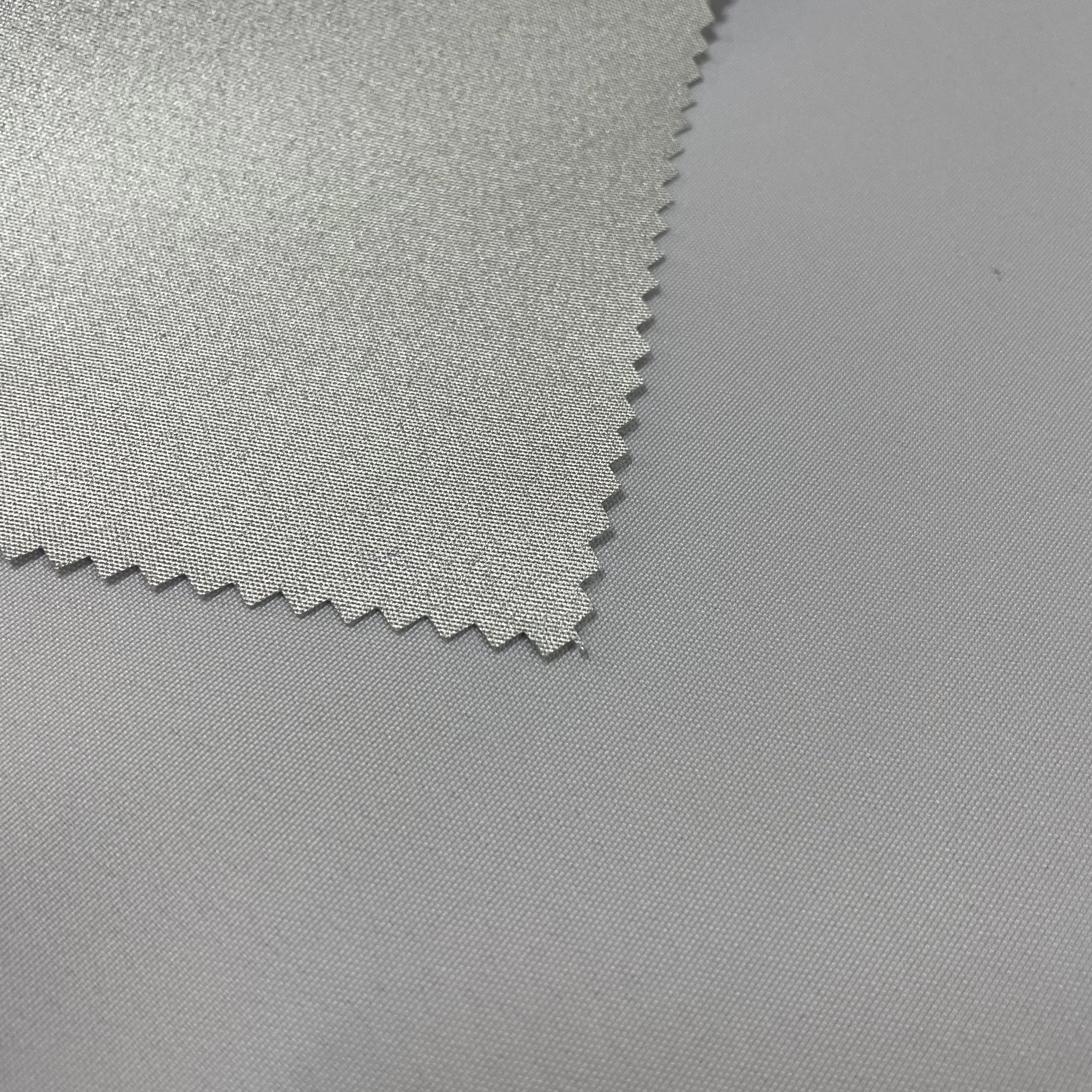 100% RPET широкая ткань Оксфорд с серебряным покрытием ПУ для