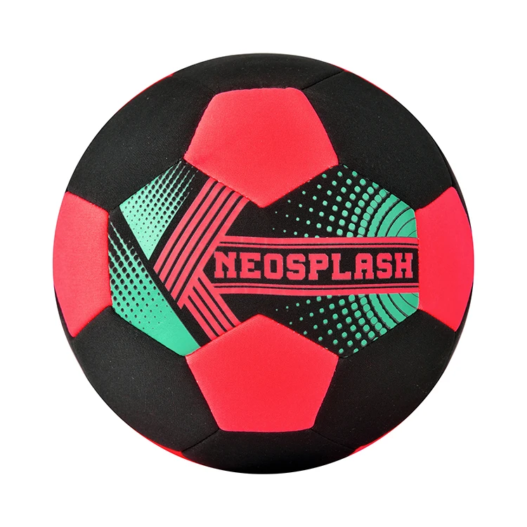 Soccer Ball Standard Size Custom Machine-stitched Football Ball Neoprene Material Beach Sports