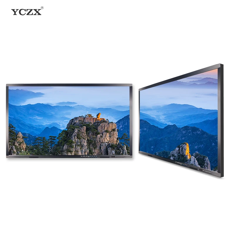 Custom interactive touch screen LED 65 inch smart board interactive whiteboard prices on Sale digital screen