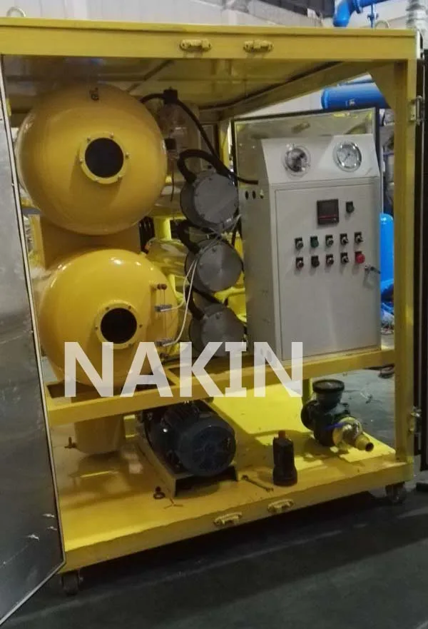 Oil Purification Dehydration Used Transformer Oil Recycling Plant Transformer Oil Purifier