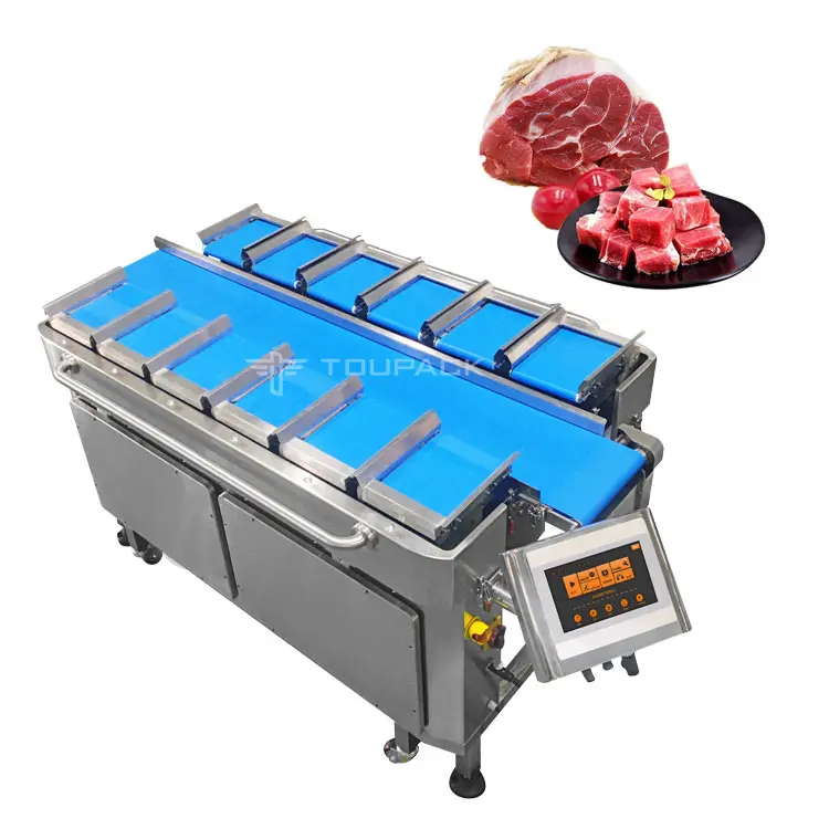 High Quality 16 Head Chicken liver Chicken Leg Screw Feeding Packaging Machine Multihead Weigher For Pork