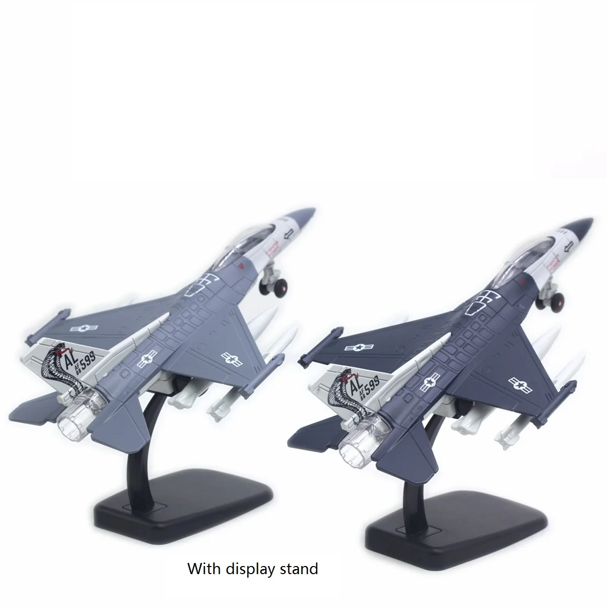 22cm American F-16 New Alloy Fighter Simulation Aircraft Model Diecast Airplanes