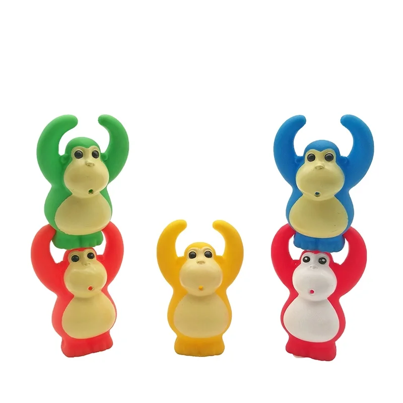EN71 passed Eco-friendly PVC material  best selling monkey baby toys educational for kids children