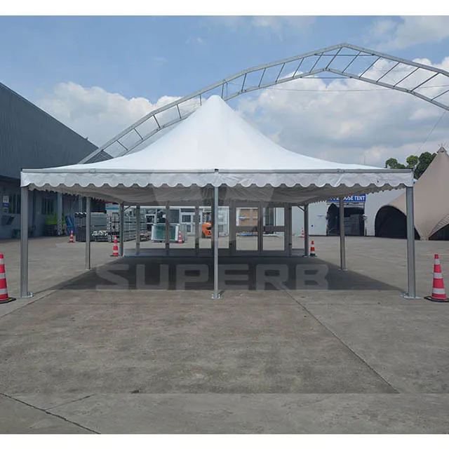 Nice Design 10x10 Large Pagoda Yurt Luxury Tent High Peak Tent for Sale