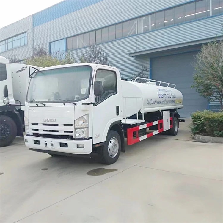 New Trend I suzu water tanker truck from turkey 10 m3 water tanks for truck for water tank truck