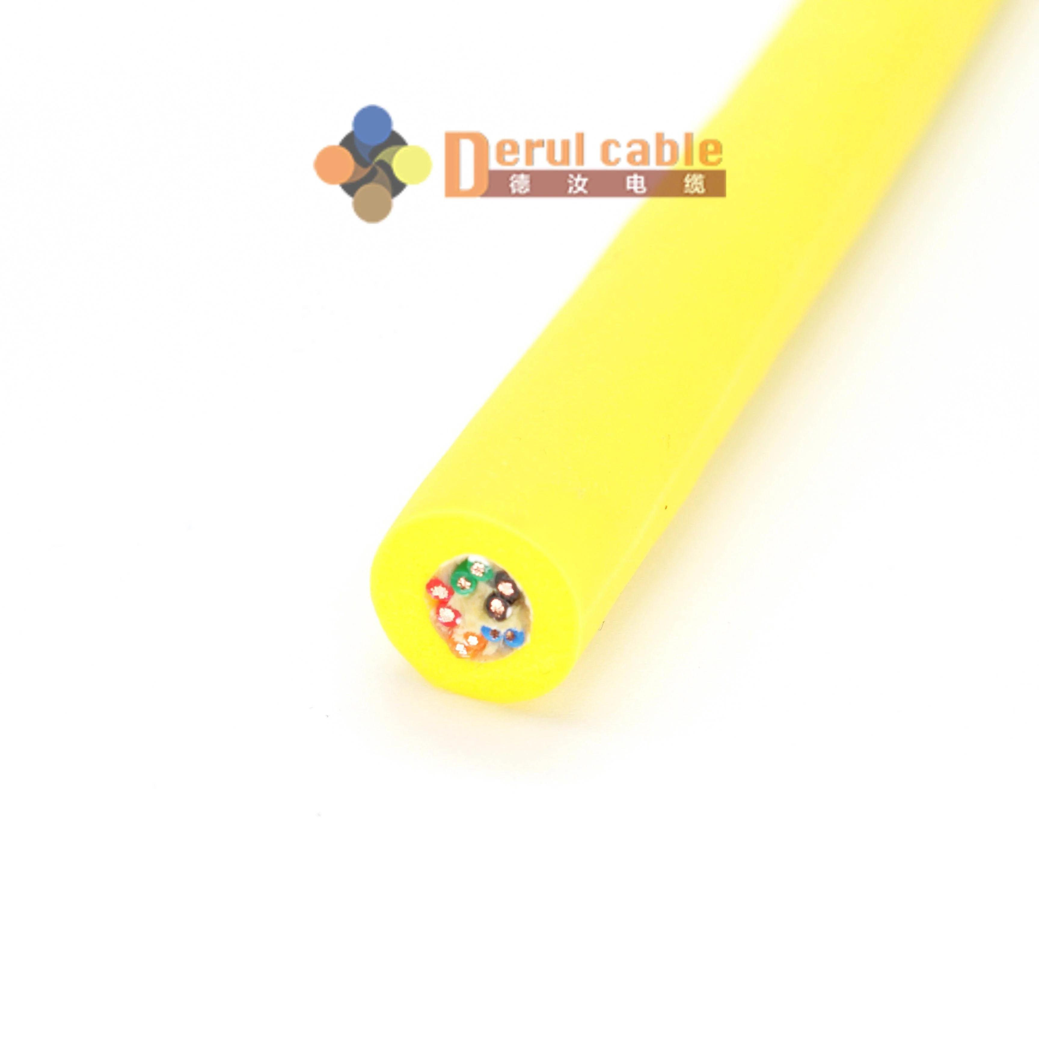 Кабель для сигнала ethernet ROV cat5e 4x2x24awg нейтрально плавучий трос