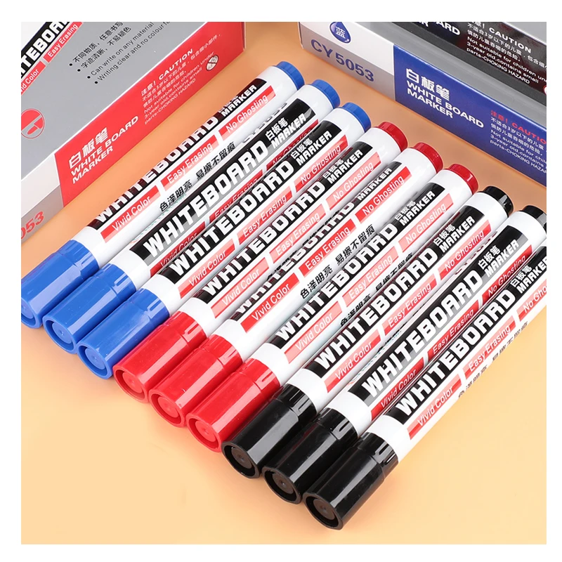  Office supplier marker pens whiteboard white board pen dry