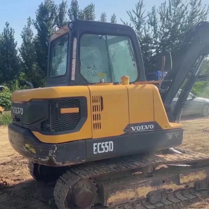 volvo Old Cheap Hydraulic Mini Korea Used Excavator Volvo EC55D For Sale