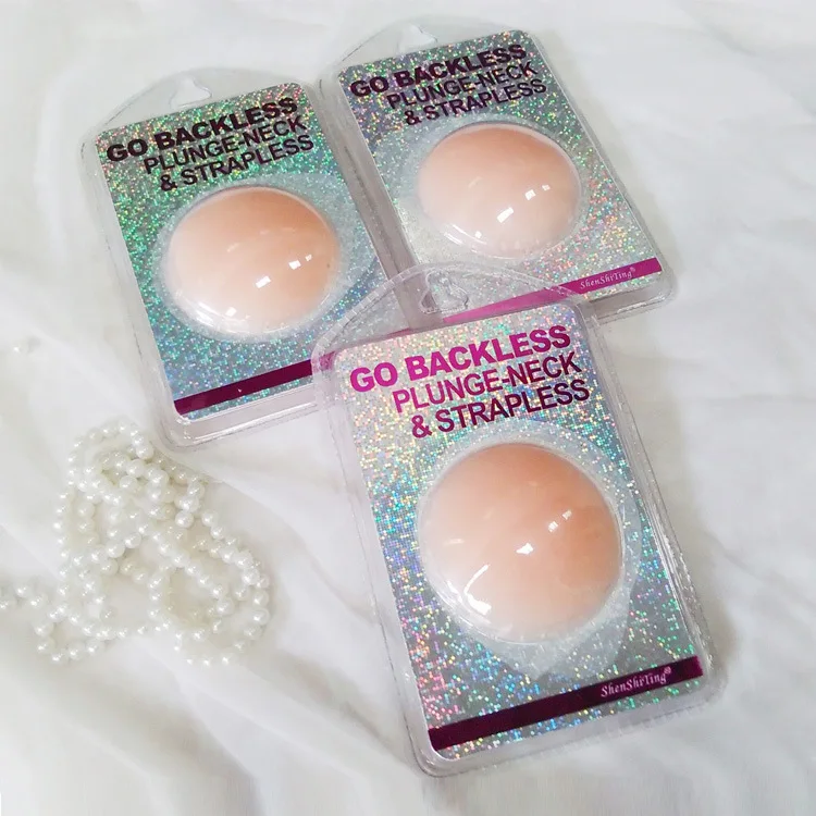 Soft Women Light Medium Dark Skin Color Matte Nipple Cover Invisible Ultra Thin Brown Sticky Bra Nipple Cover