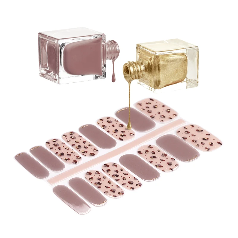 Create Your Own Brand Water Decal Nail Sticker Gradient Color Nail Sticker