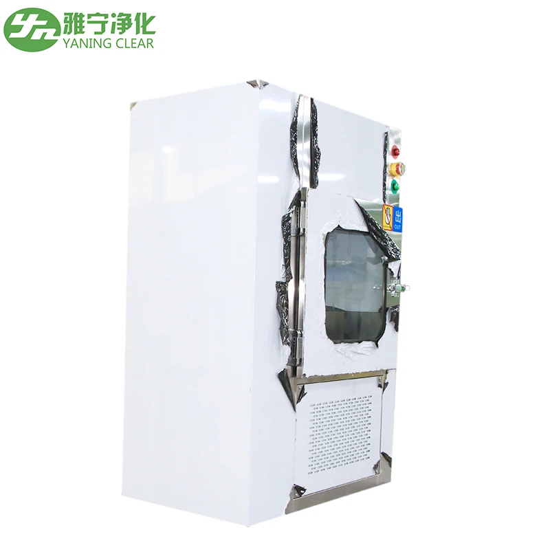 ISO5-9 Modular Clean Room Easy Install HEPA ULPA Filter Pass-Through Pass Box Air Shower Pass Box Lab Air Cleaning Equipment