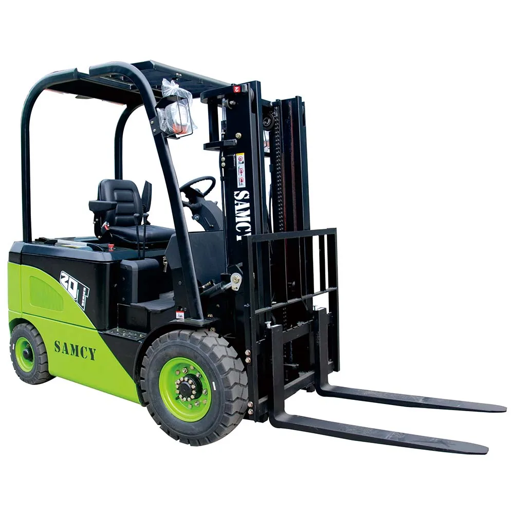 SAMCY Electric Forklift 27 Years OEM & ODM Professional Experience 1.5T 3 wheel Electric Forklift
