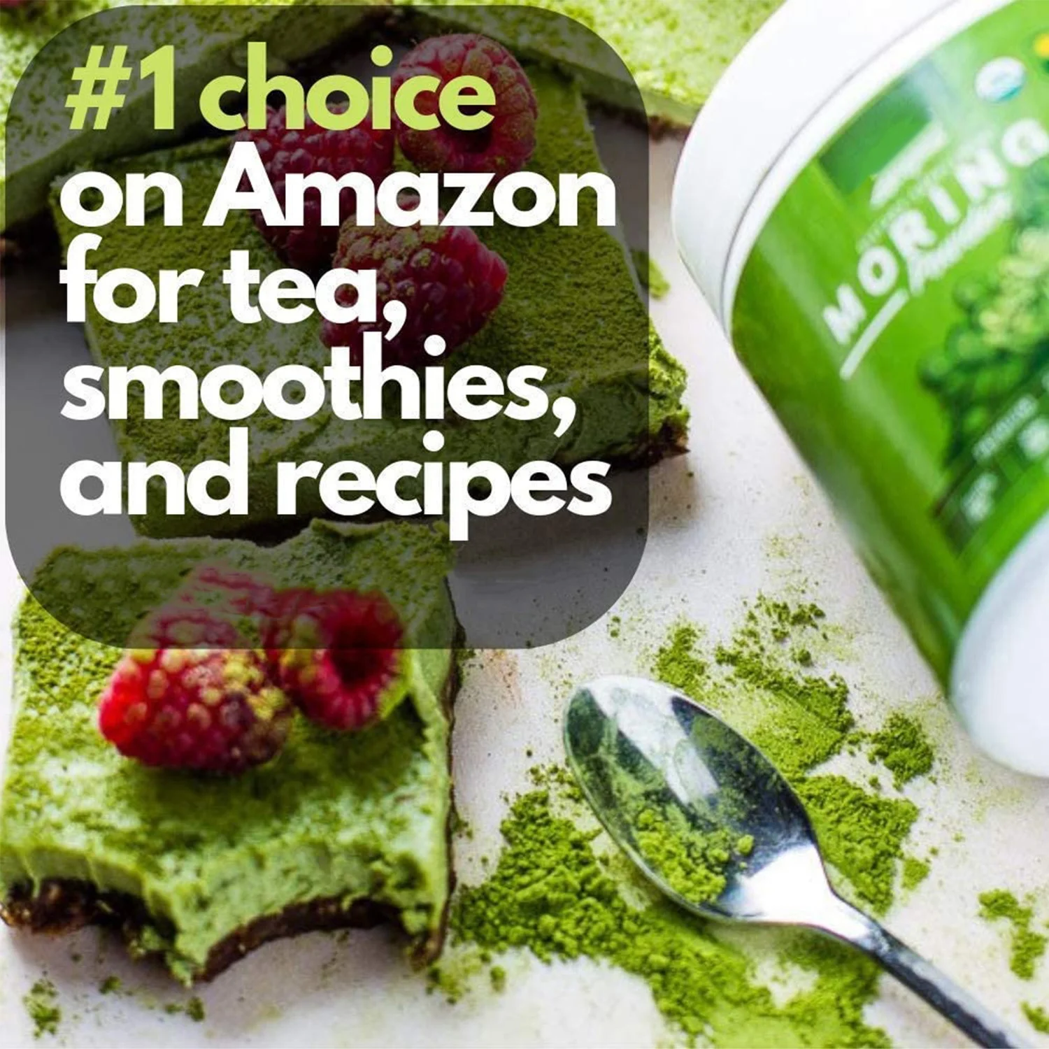 Organic Moringa Powder Oleifera Leaf Extra-Fine Quality Dried Drumstick Tree Leaves Smoothies