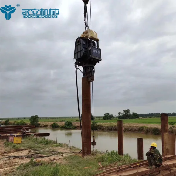 
DZJ135 Good Performance Electric Vibrating Hammer Pile Hammer Pile driver 