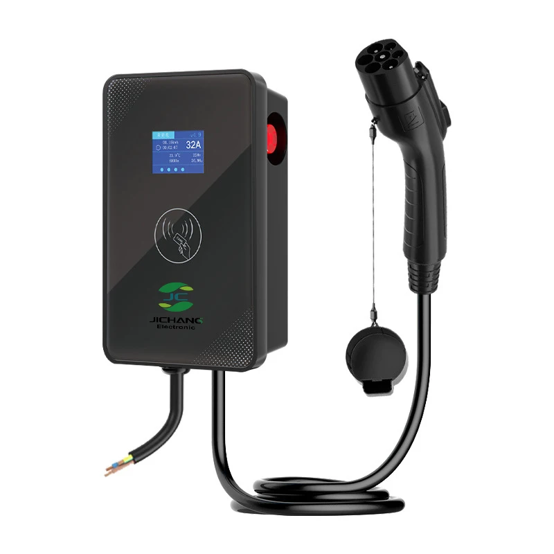 TARY plug and play type1 type2 7KW EV charger station for home travel with Bluetooth