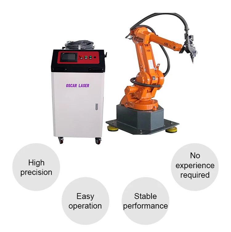 Manufacturer Prices Robot Arm Automatic Metal Laser Welding Machine 2000W 3000W With Robot Arm