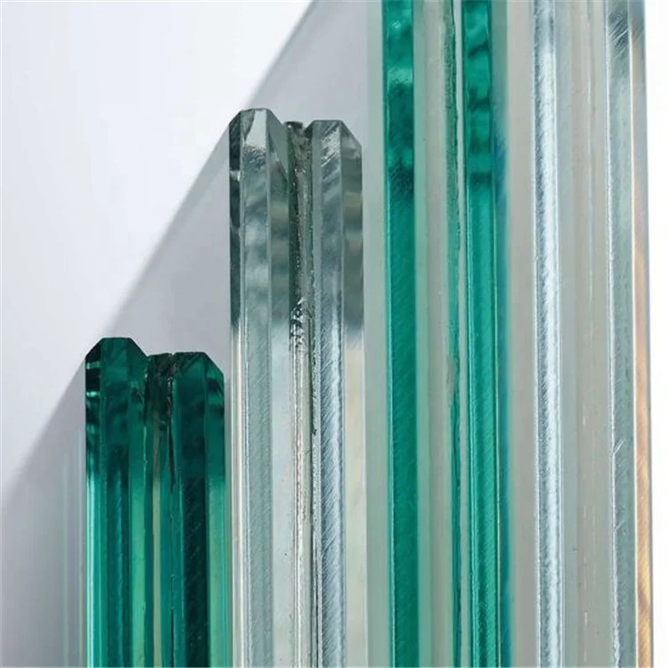 Building Highly Safety door laminated triplex glass Customized size float laminated glass Strong Ultra Clear Laminated Glass