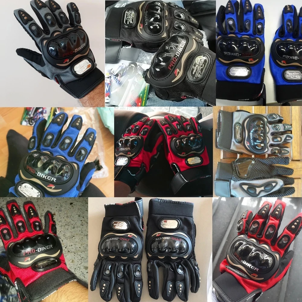 Hot Sale Touch Screen Bike Outdoor Sports Protective Racing Gloves for Men Women  Full Finger  Motorcycle Gloves