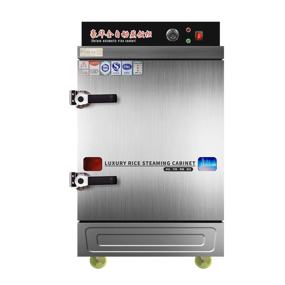 Industrial food steaming machine Gas Electric Portable Food Rice Steamer Cabinet for Catering