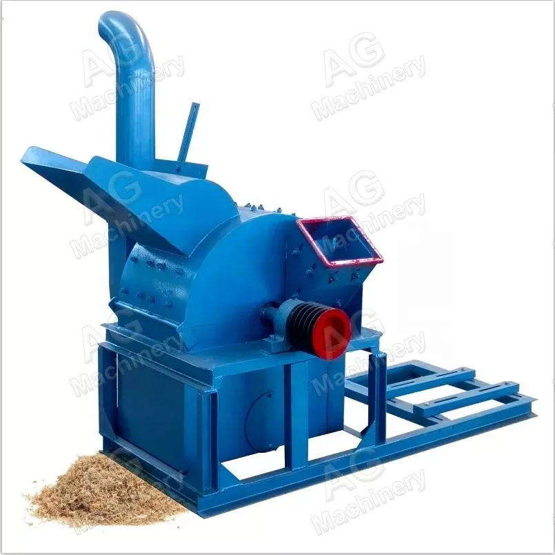 Small Wood Log Cutting Machine Recycling Crusher Machine