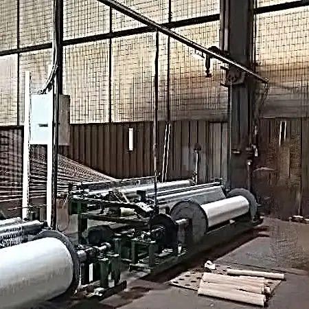 China Manufacture Double Beaming Machine Sectional  Fiberglass Warping Machine With Creels