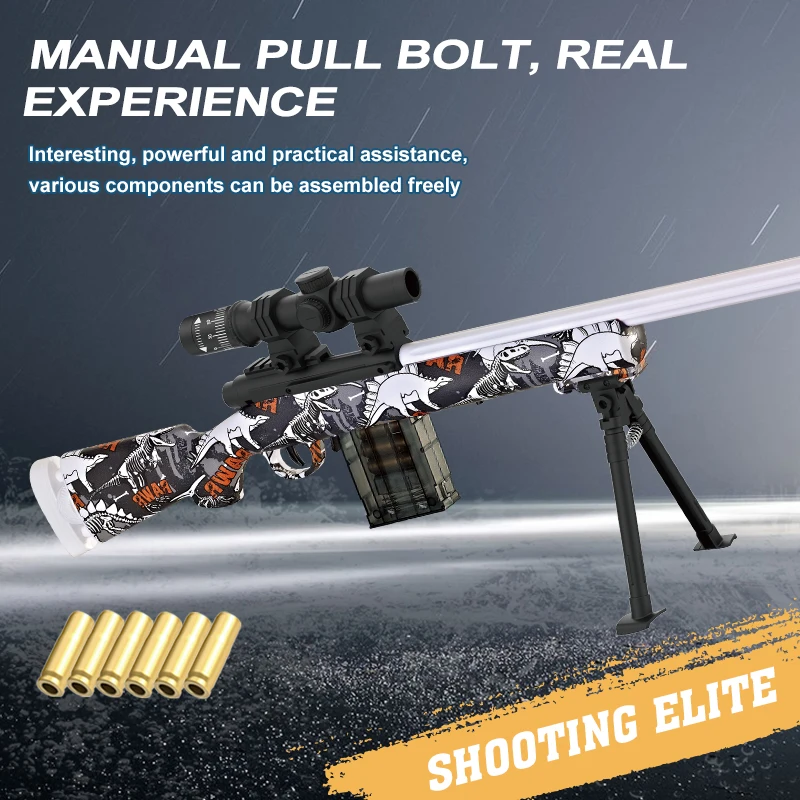 Shell Ejecting Plastic Gun Shell Ejecting Soft Bullet Shooting Games Soft Bullet Gun Toys For Kids