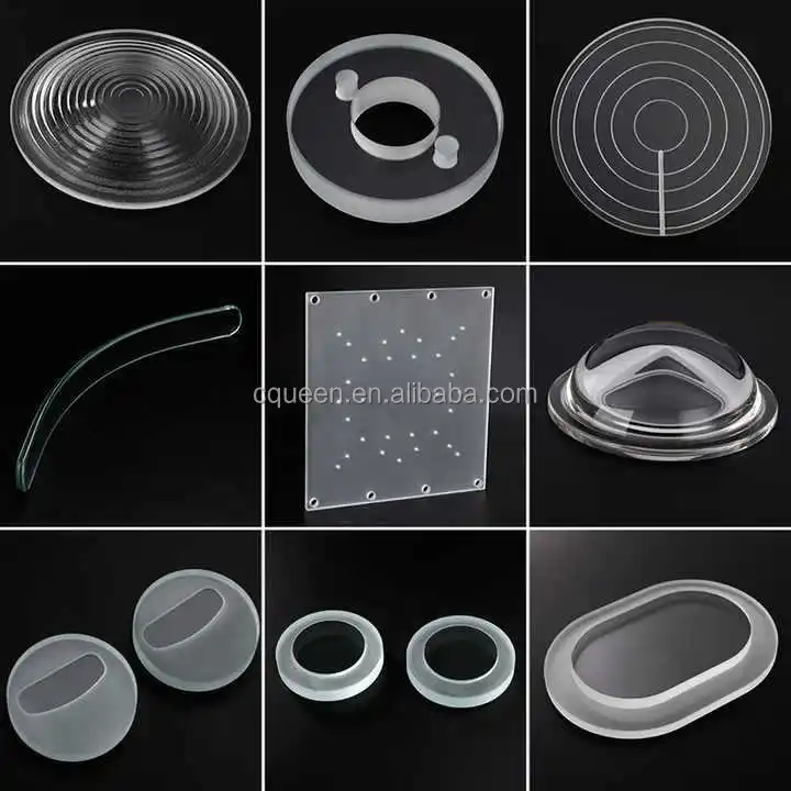 Quartz Ring Flange and Frosted Quartz Ring High temperature resistance quartz tube for tube furnace flange