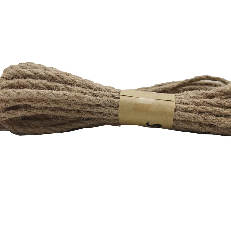 
Natural jute DIY handmade braided rope hemp rope adornments rope to tie retro hemp 4M 5M diameter 30mm 