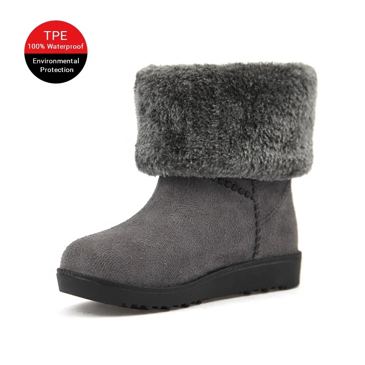 Детские зимние ботинки, новинка зимы 2019, короткие зимние ботинки для мальчиков и девочек для детей
