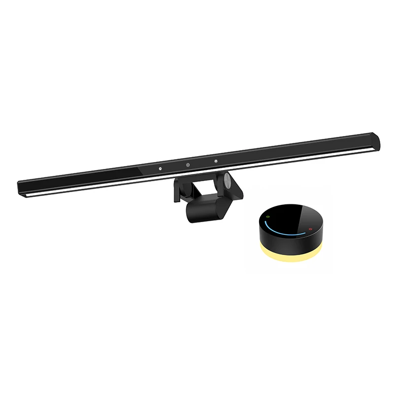 Office Wireless Remote Control Double Side Led Smart Dimming Screen Hanging Lamp USB Powered RGB Computer Monitor Light Bar