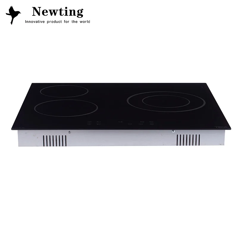 
Household Best Sensor Touch Control 3300W 3 Burner Build-In Type Shabu Shabu Induction Cooker 