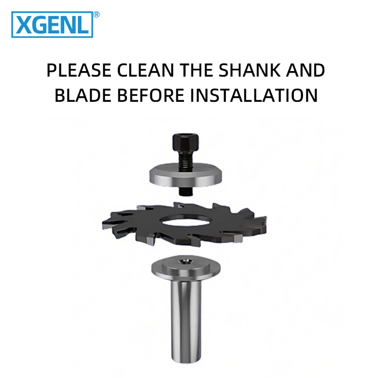 Tungsten Carbide Tipped Grooving Saw Blade Extension Rod Sawmill Disc Blade slitting slitting saw blade shanks