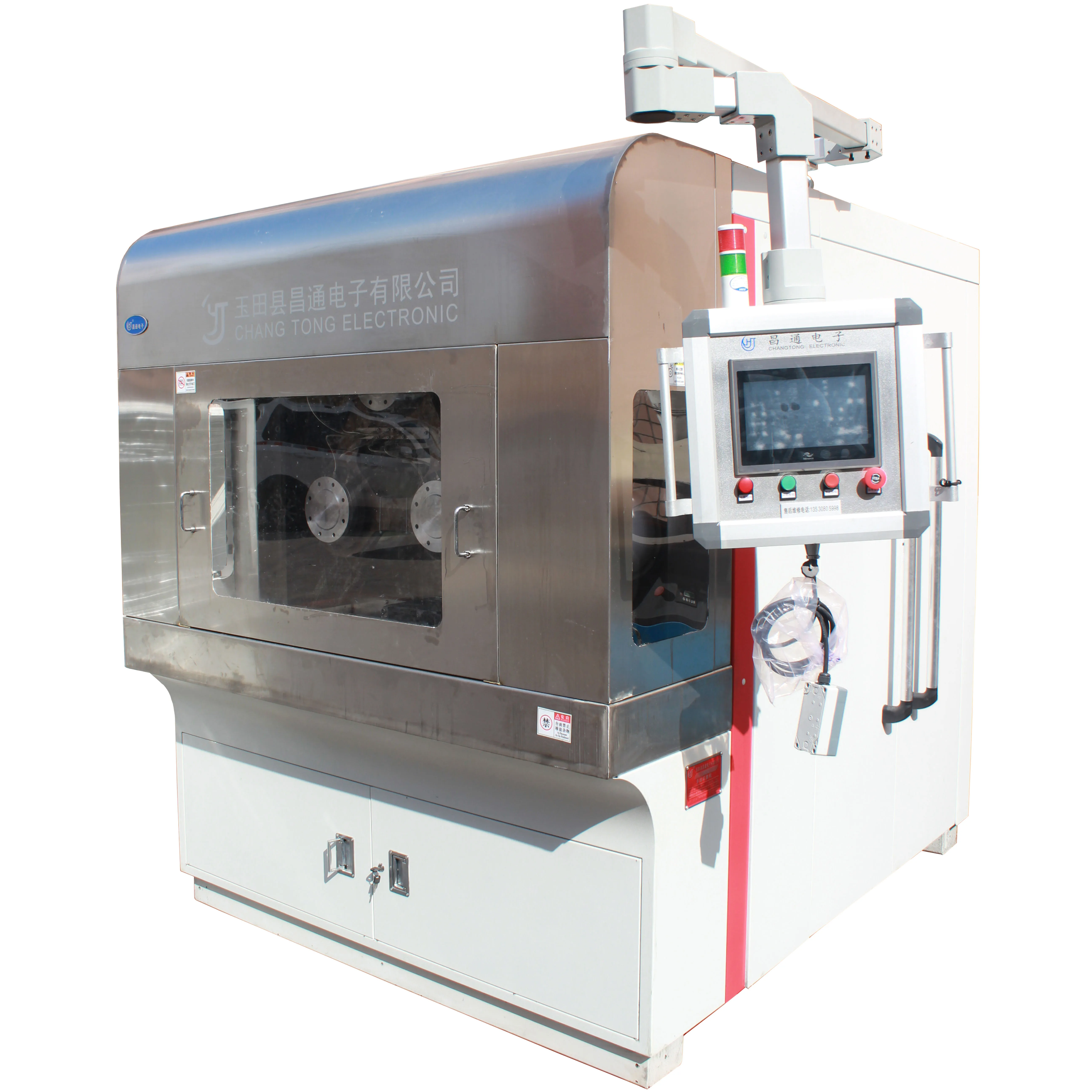 
Magnetic Artificial Gemstone Diamond Sapphire Crystal Multi Wire Sawing Equipment 