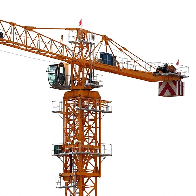 Башенный кран для строительной площадки, 4 тонны, 5 тонны, 8 тонны, 10 тонн
