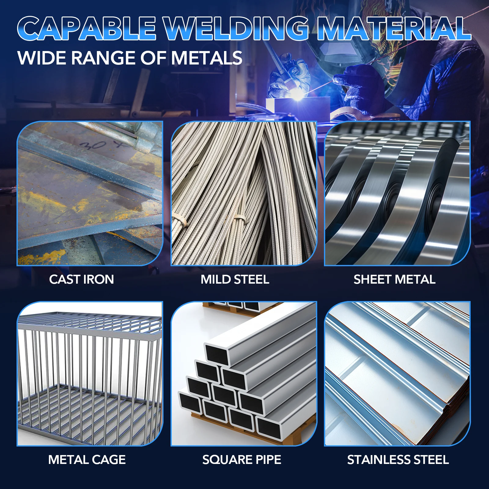 TRQ Factory price Custom 140-200A MIG140/160/180/200 welder Multi-functional portable handheld 2-in-1 welding machine