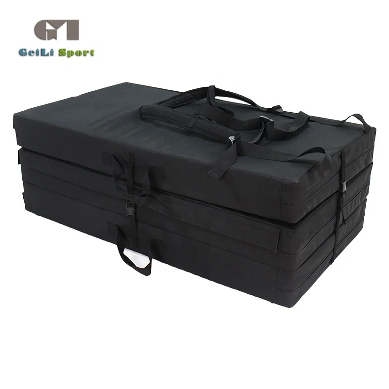 Factory wholesale foldable rock boulder mat crash pad crashpad climbing for outdoor climbing