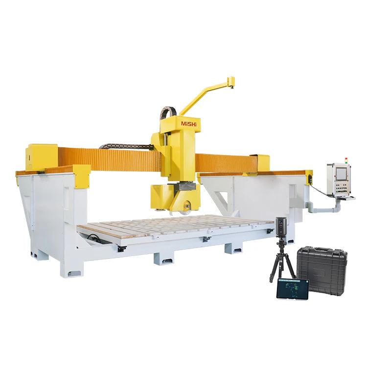 MISHI stone machinery automatic stone marble granite porcelain ceramic bridge saw cutting machine for sale
