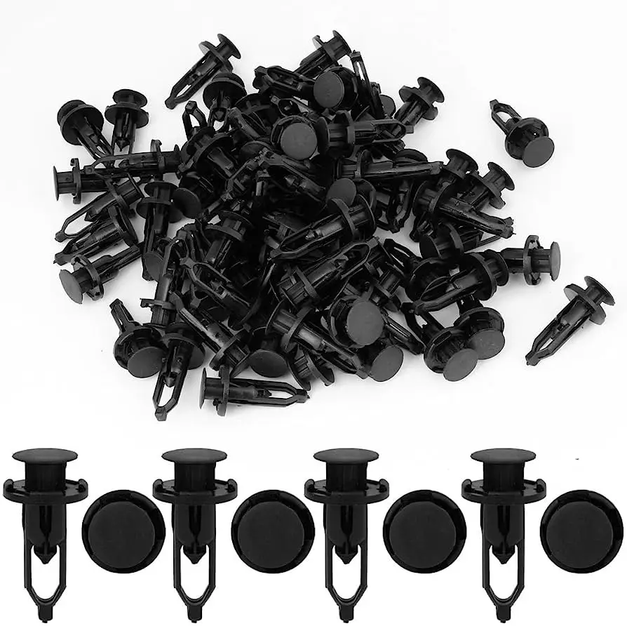 52161-02020 Plastic Bumper Clips and fasteners customized shape Wide range for automotive