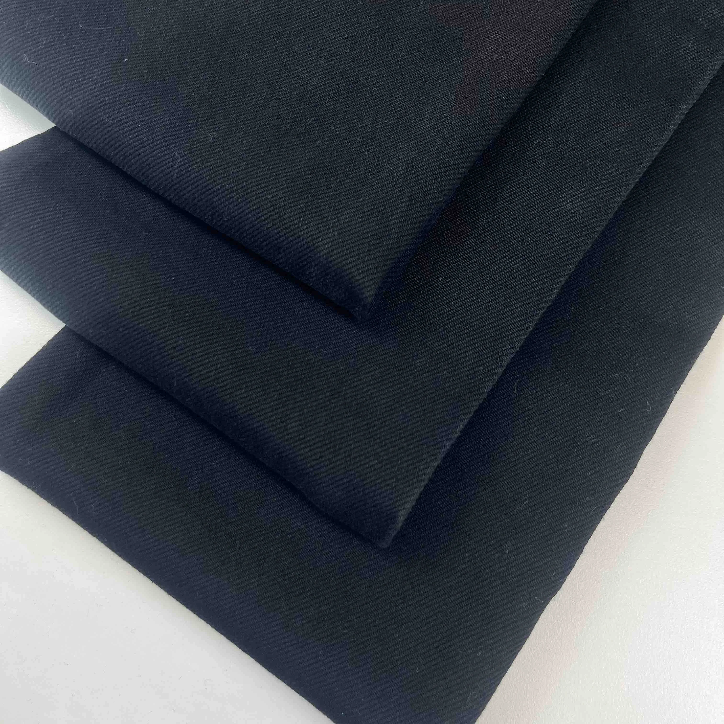 Non-Stretch Siro 11 oz Denim Fabric Blue And Black Color For Denim Jacket And Fabric