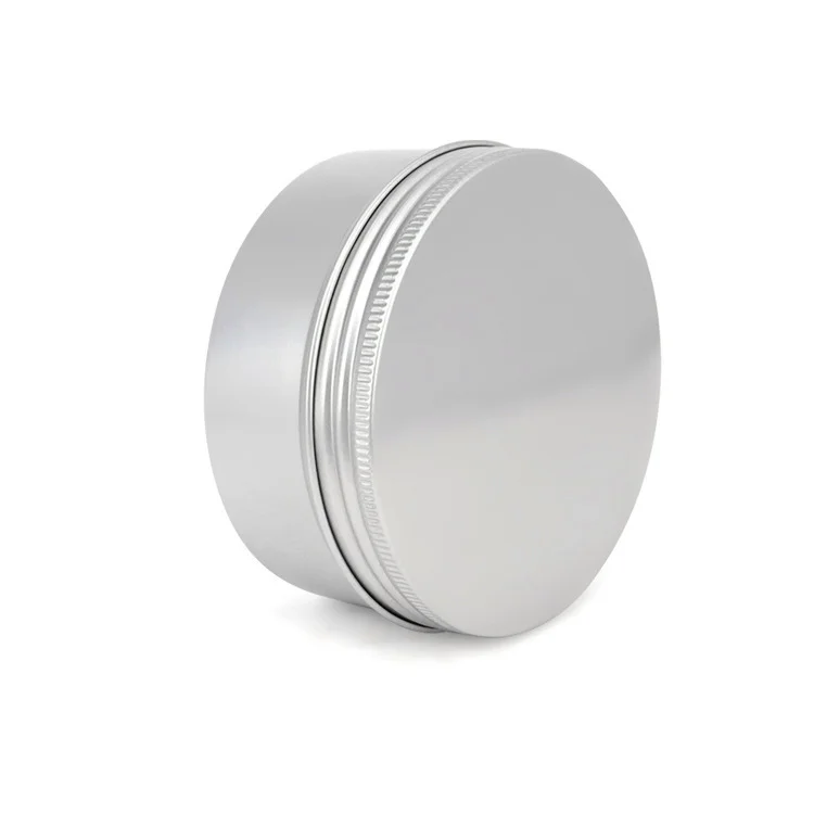 5 г 10 г 20 г 30 г 50 г 60 г 80 г 100 г 120 г 150 г 180 г круглые косметические контейнеры банки с винтовой крышкой жестяная коробка серебряные алюминиевые банки