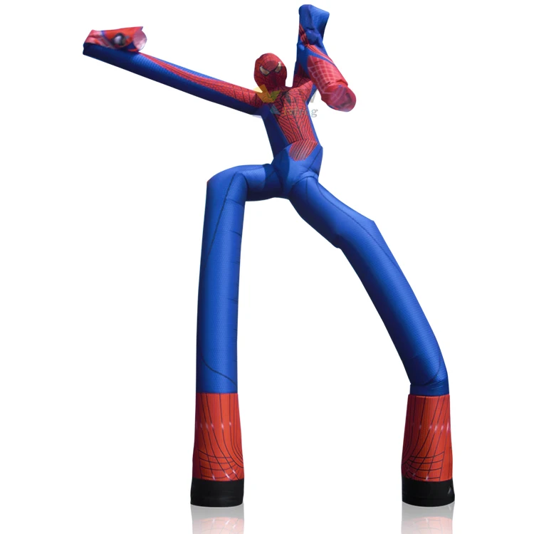 Clown cartoon theme inflatable dancing tube man air balloon wacky waving inflatable balloon man